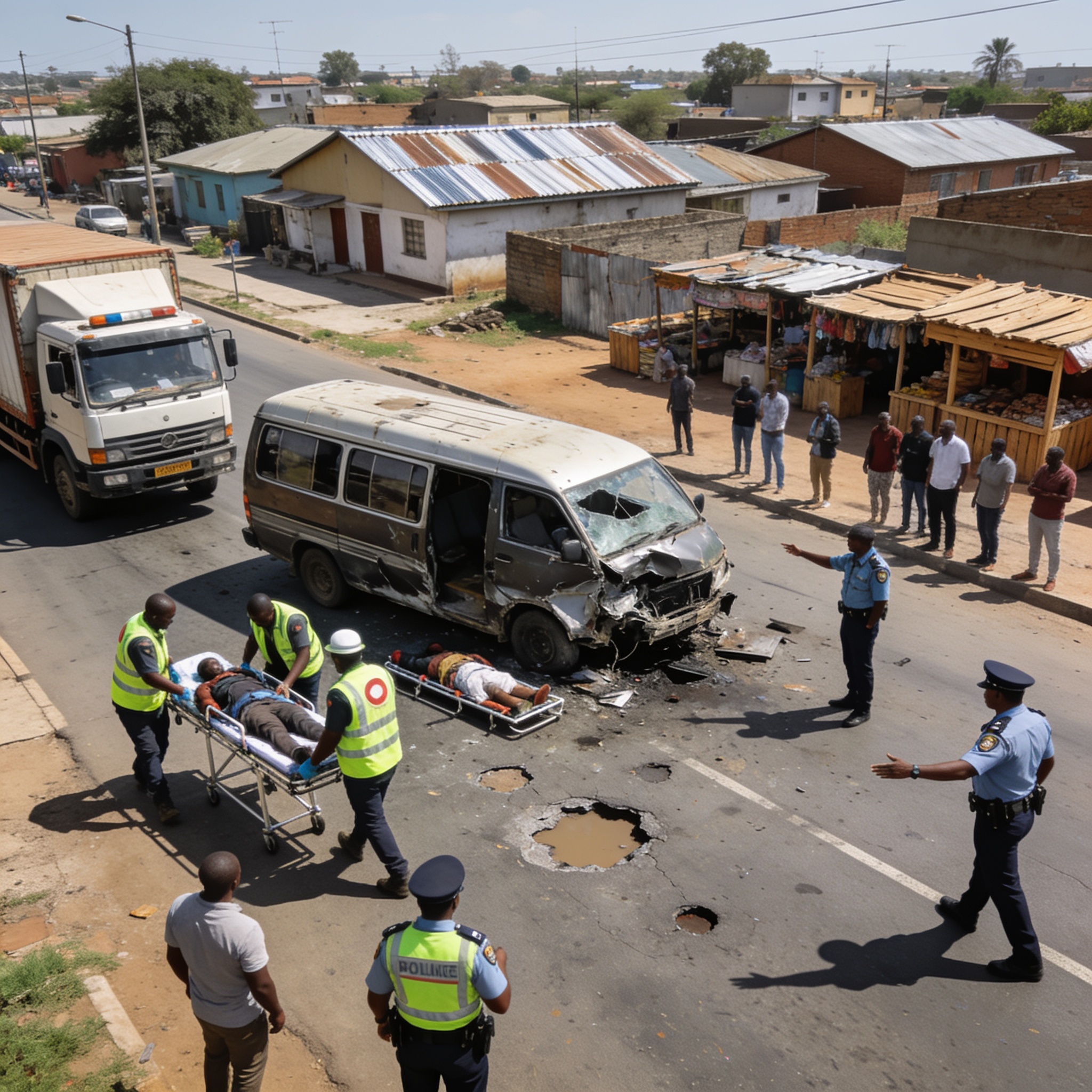 Harare Road Crash: Three Killed, 19 Injured in Kombi-Truck Collision