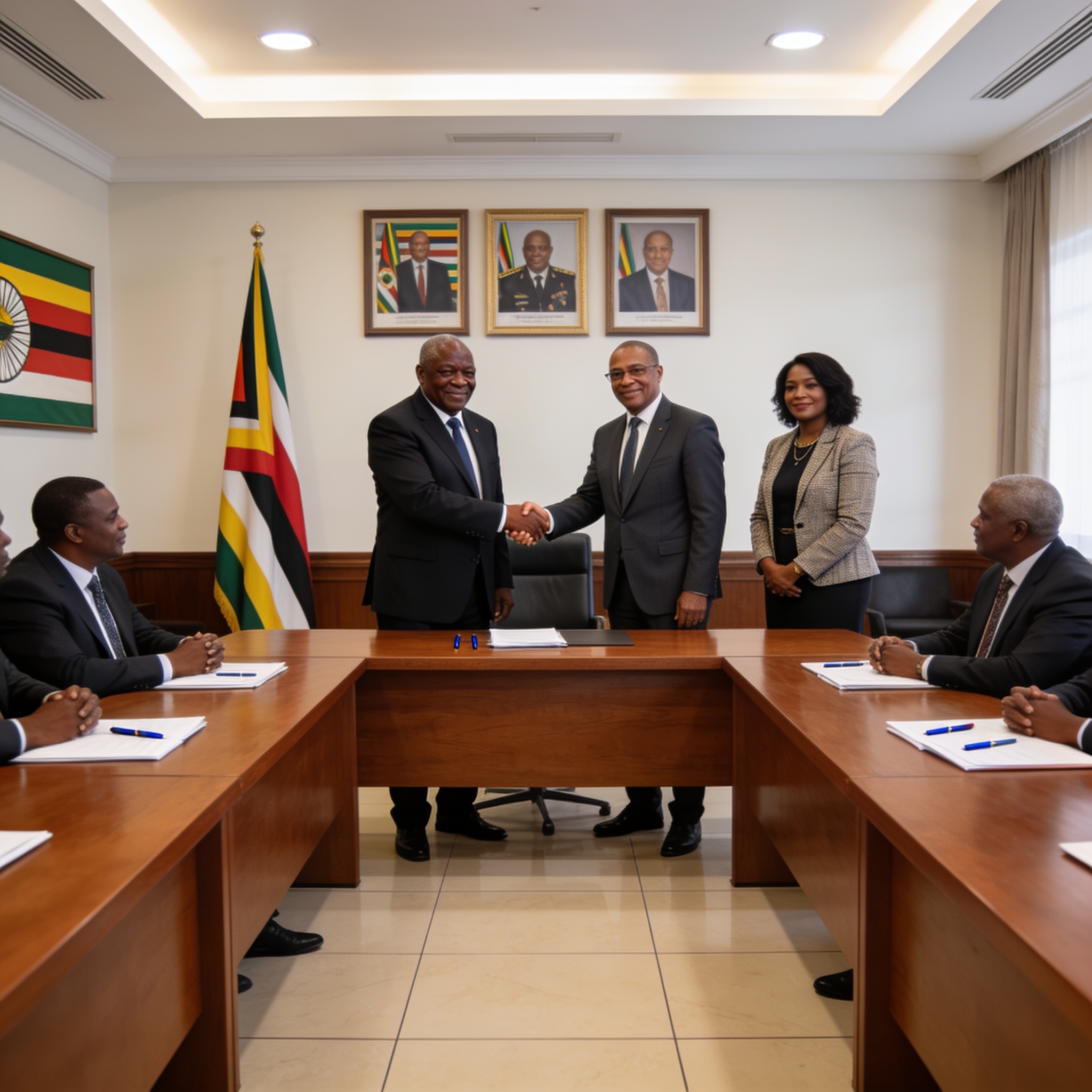 Mnangagwa Names New Permanent Secretary, Commission Leaders