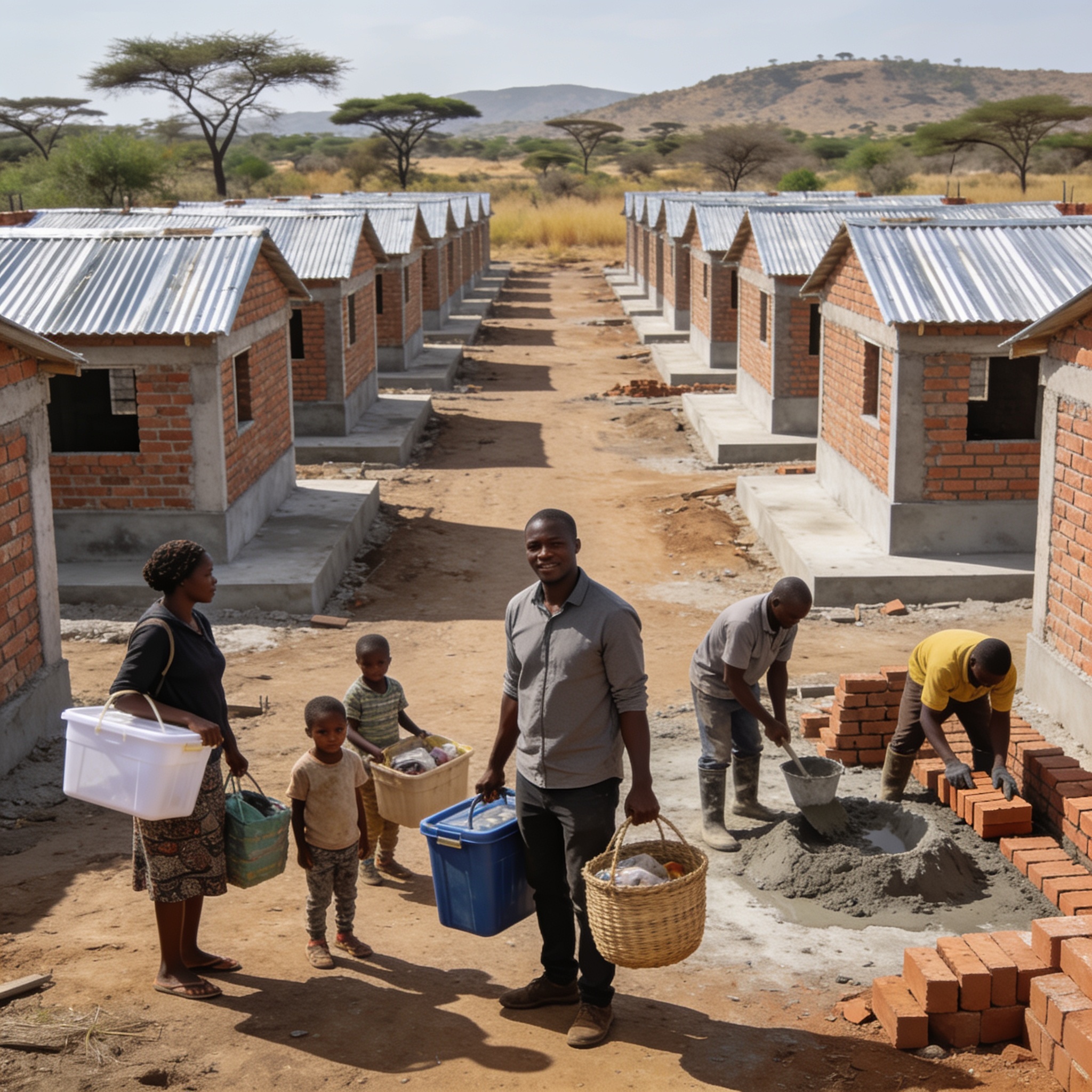Sandawana Lithium Project: Families Relocate as 104 New Homes Take Shape